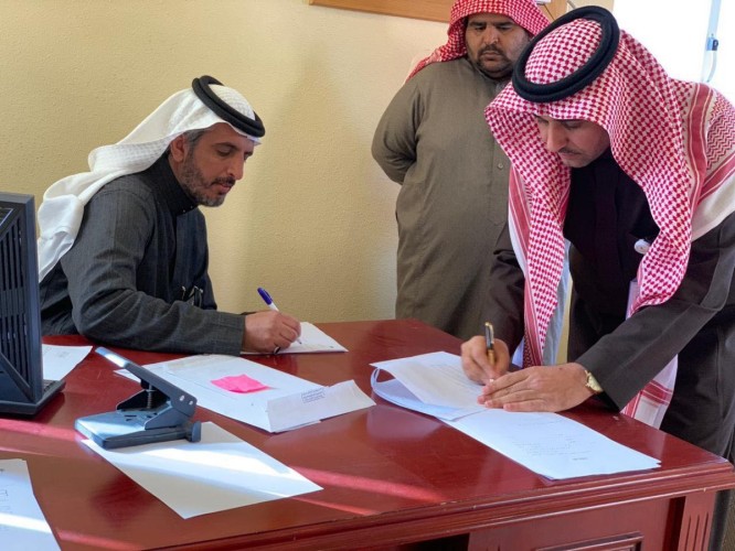 مدير عام عمل حائل يتفقد عدد من الفروع بالمحافظات