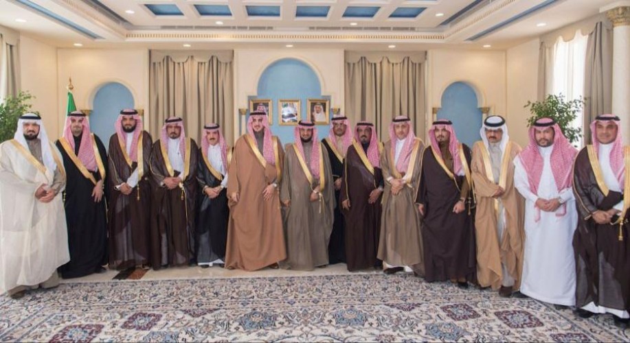 أمير الجوف يستقبل وكيل وزارة الداخلية للأحوال المدنية ومديريها بالمملكة