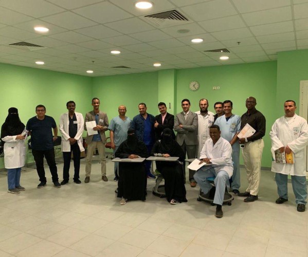 مركز المهارات الفنيه بصحة القريات يختتم دوره الاصابات المتقدمه الأول من نوعها