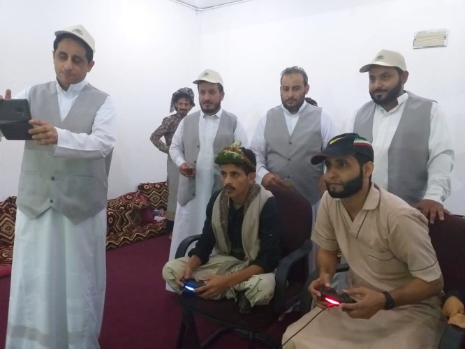 اختتام بطولة “البلاي ستيشن” لسن ١٨ فما فوق بنادي الحي بمجمع آل مشحنة بالريث