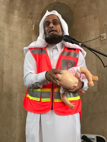 الهلال الأحمر يقيم محاضرة عن الإسعافات الأولية لطلاب التحفيظ بجامع السنابل بجدة