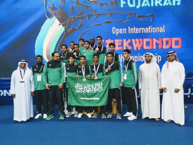 ذهبية(٢٠١٩)للتايكوندو السعودي