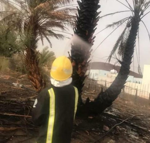 “مدني المدينة” يوضح وضع الحرائق في محافظة خيبر.. وينفي استمرارها لمدة 5 أيام