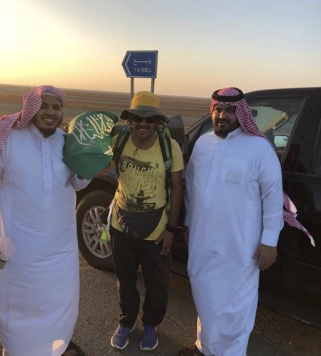 الرحالة السعودي البارقي يصل بدر ويقترب من خط النهاية