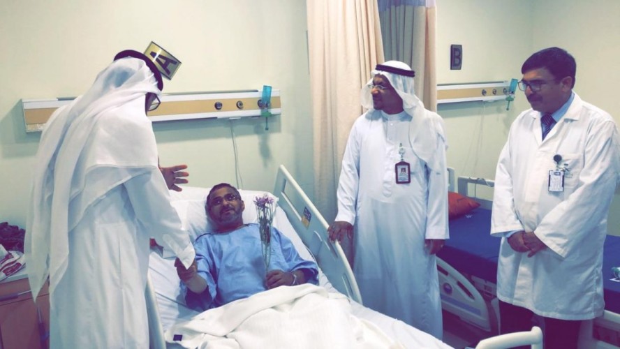 مستشفى مدينة العيون بالاحساء يحتفل بعيد الاضحى المبارك