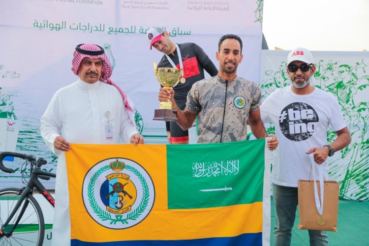 دراج حرس الحدود جساس يحقق المركز الأول في سباق الطائف المفتوح