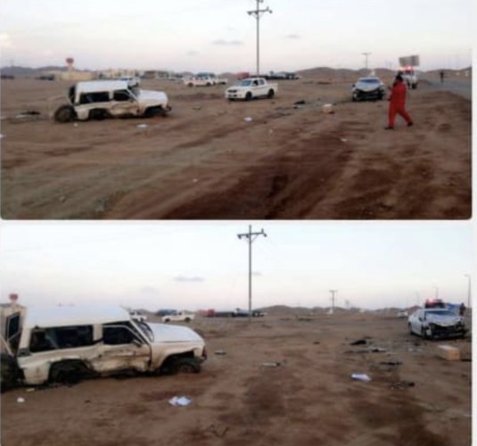 أهالي “بلدة العرادية” بحائل يشكون كثرة الحوادث بالمنطقة