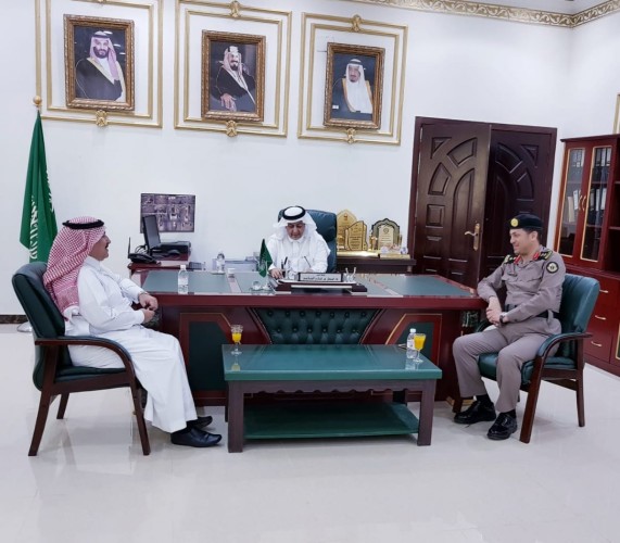 الجارالله يزور محافظ خليص ومكتب وزارة البيئة والمياة والزراعة بالمحافظة