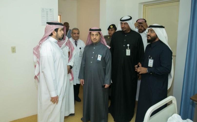 د.الدواس يدشن توسعة طوارئ مستشفى رماح العام