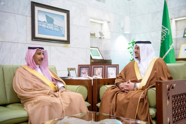 نائب أمير منطقة الرياض يستقبل محافظ الهيئة العامة للصناعات العسكرية