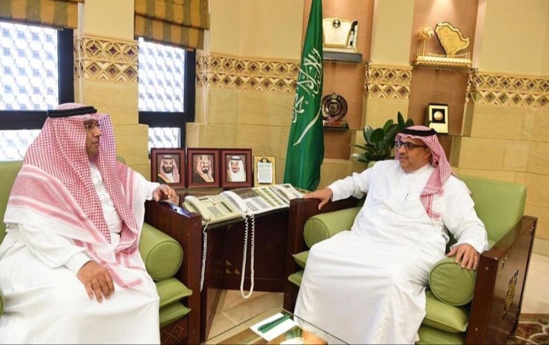 وكيل إمارة الرياض يستقبل أمين المنطقة