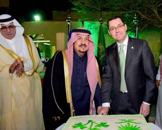 أمير منطقة الرياض يشرف حفل سفارة جمهورية إيرلندا