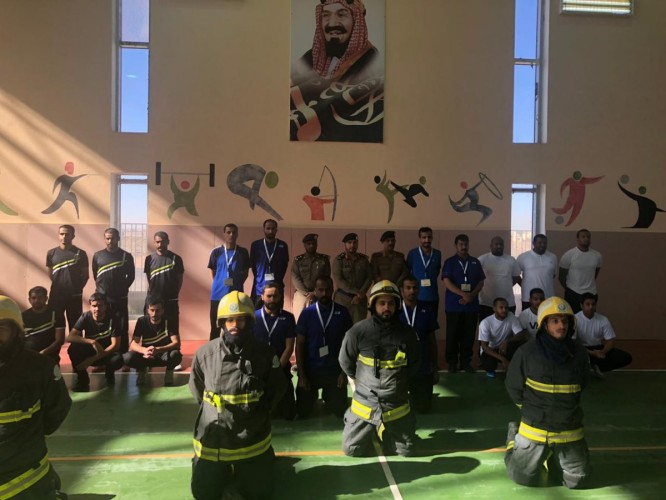 انطلاق بطولة تحدي الدفاع المدني والألعاب الرياضية بالقصيم
