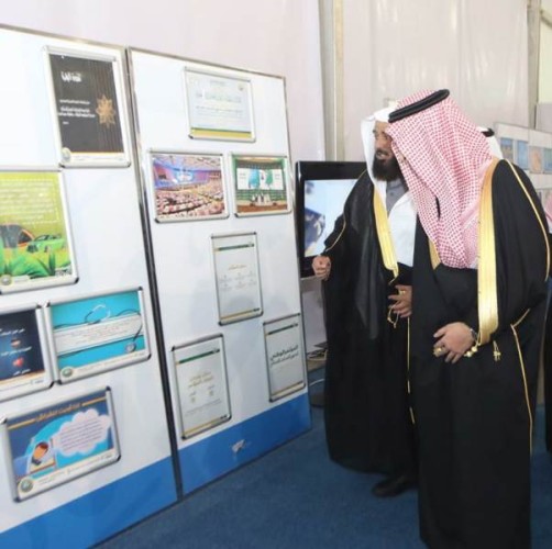 أمير الجوف يزور جناح الأمر بالمعروف بمهرجان الزيتون الجوف