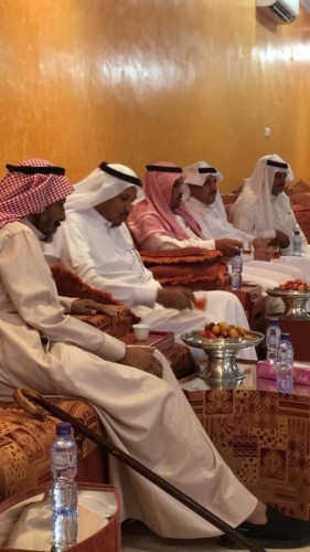 محافظ الغزاله يزور رئيس مركز بدع بن خلف