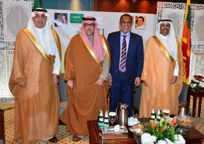 وكيل إمارة الرياض يحضر حفل سفارة جمهورية سيرلانكا لدى المملكة