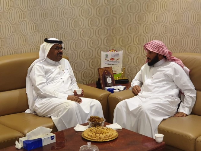 المدخلي يستقبل مدير عام الشؤون الصحية في المنطقة