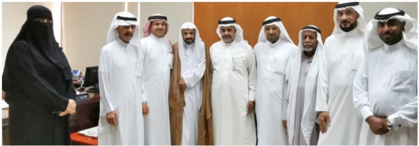 اعضاء تطوعي بلدة الجبيل يزورون إدارة مصلحة المياه بالأحساء