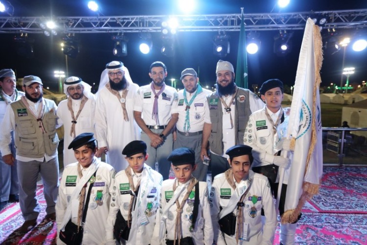 الحفل الختامي لمهرجان التعليم للتربية الكشفية بالجوف