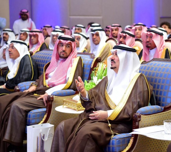 أمير منطقة الرياض يفتتح برج مصرف الراجحي