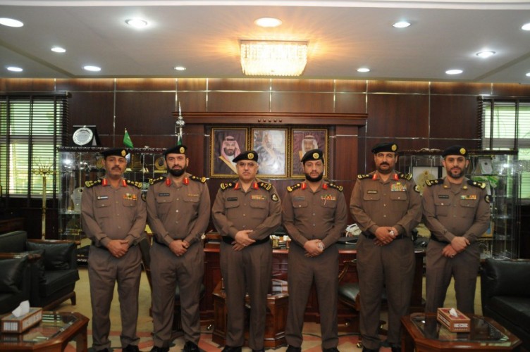 ترقية عدد من ضباط شرطة الجوف لرتبة عقيد