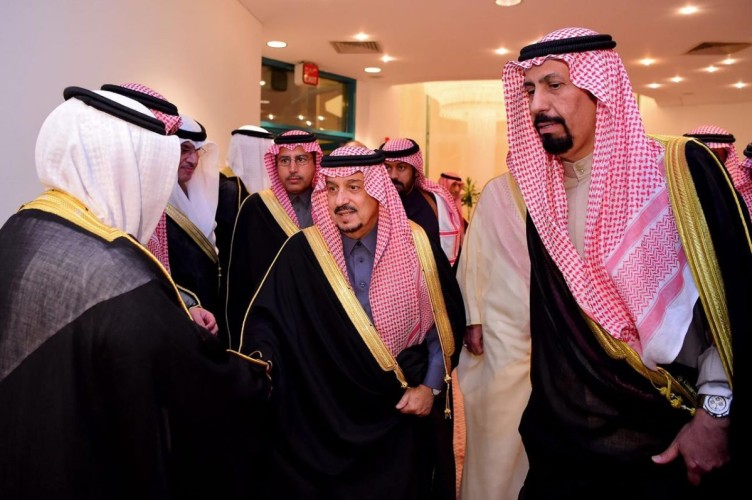 أمير منطقة الرياض يشرف حفل سفارة الكويت