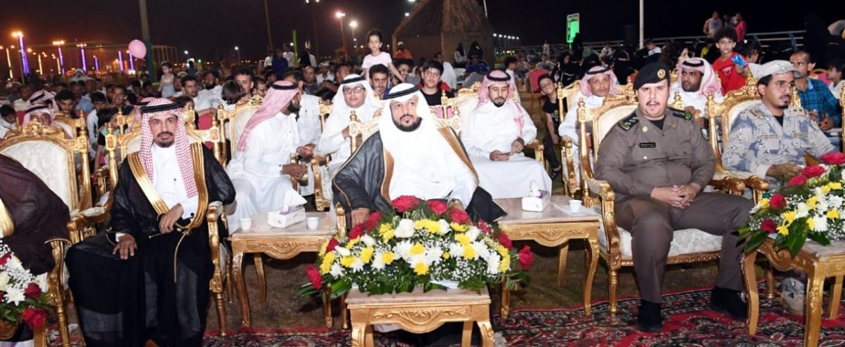 أهالي الشقيق يحتفلون بعيد الفطر المبارك وسط حضور جماهيري كبير