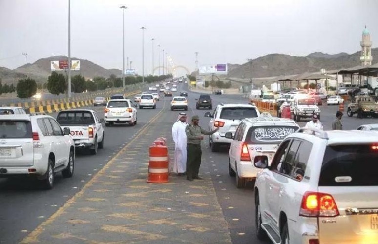 قوات أمن الحج: منع 188 ألف شخص و84 ألف مركبة من دخول العاصمة المقدسة حتى أول أمس