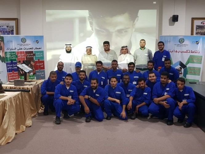 مكافحة المخدرات بمكة تنفذ برنامجا توعويا بالمعهد العالي السعودي الياباني للسيارات