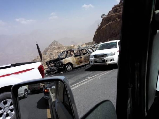 تعليم صبيا يَطمئن، ويُطمئن.. حادث معلمات الداير عرضي ولا إصابات ولله الحمد