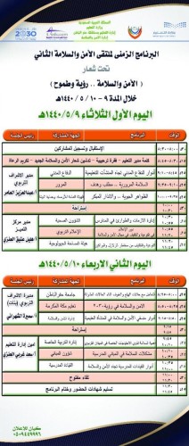 ناهية العتيبي : رؤية الأمن والسلامة تأتي وفق رؤية المملكة ٢٠٣٠ والتي تسعى إلى تحقيق بيئة آمنة