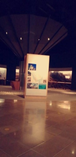 الاعلامي المازن يزور مبنى المتحف الوطني ويشاهد الحضارات عبر العصور الماضيه