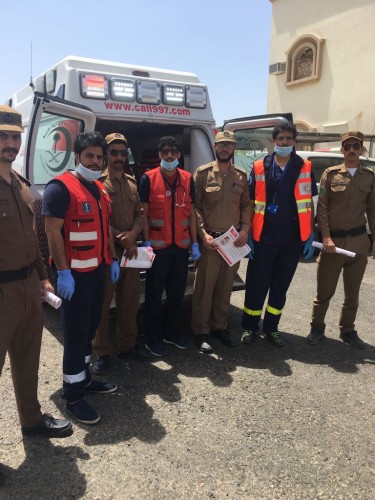 ” هلال الباحة ” يحتفل باليوم العالمي للإسعافات الأولية
