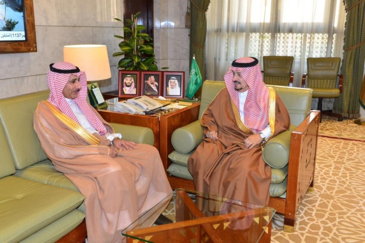 أمير منطقة الرياض يستقبل محافظ الهيئة العامة للصناعات العسكرية
