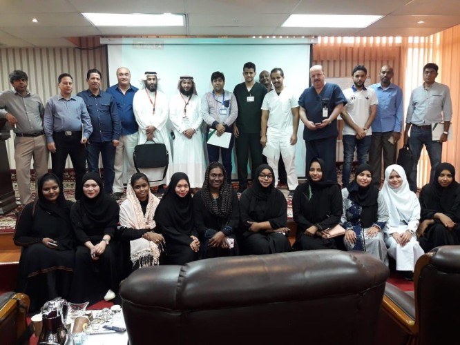 الشؤون الأكاديمية والتدريب بصحة جازان تنفذ برنامج تدريبي للفرز  ( Traige )