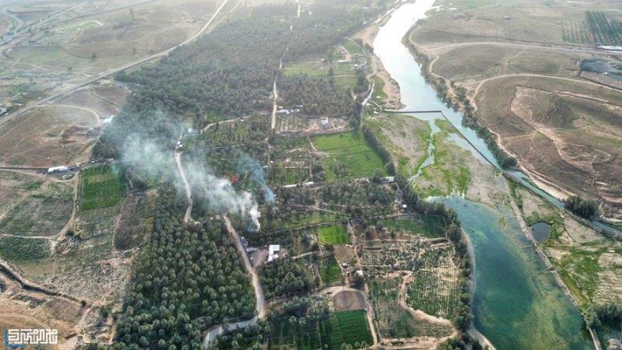 صور جوية توثّق جمال الطبيعة الخلابة بوادي المشقر في المجمعة