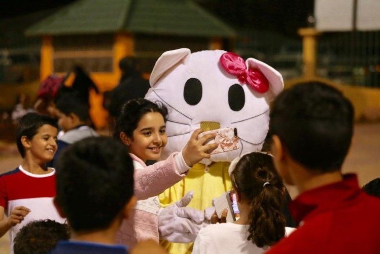 الفعاليات ترصد تفاعل الأطفال مع وسام البادية