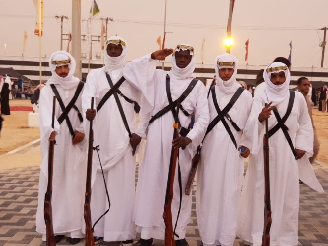 مستفيدات حماية الدمام في مهرجان سفاري بقيق