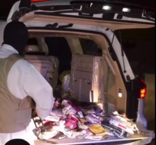 “المكافحة” تضبط كميات كبيرة من الحشيش في سيارة لكزس بالرياض