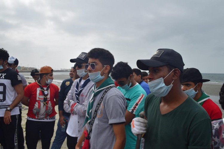 ضمن فعاليات أسبوع البيئة ” حملة تنظيف الشاطئ الشمالي و الجنوبي بجازان”