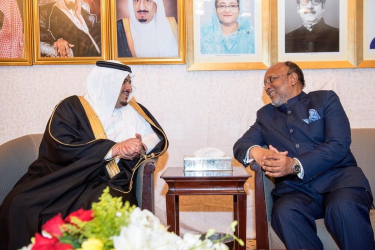 نائب أمير منطقة الرياض يشرف حفل سفارة جمهورية بنغلاديش الشعبية