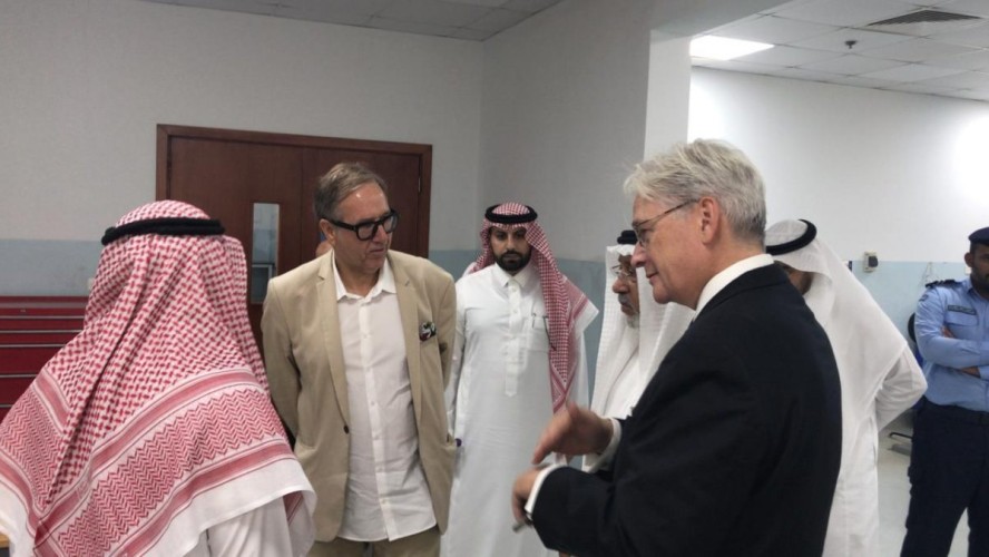 القنصل العام لدولة ألمانيا يزور جامعة الاعمال والتكنولوجيا