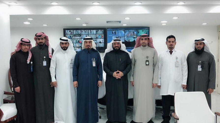 مدير عام التغذية بوزارة الصحة يتفقد أقسام التغذية بمستشفيات حفرالباطن