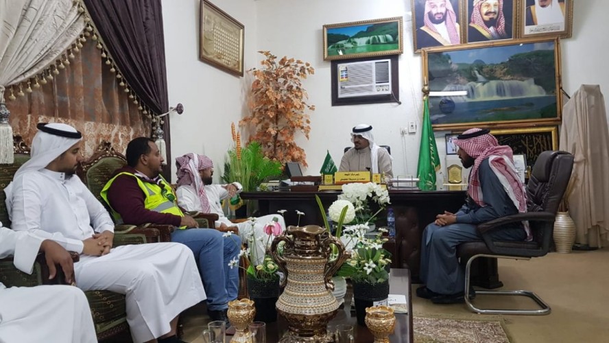 مدير فرع النقل بضباء يتفقد طرق مركز الشبحة والقرى التابعة لها