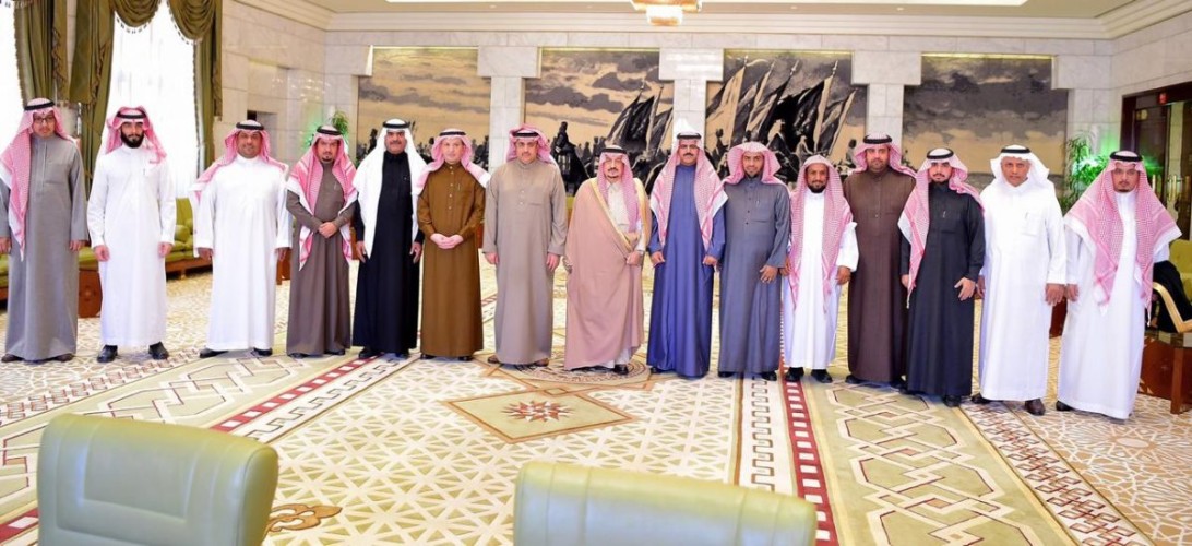 سمو أمير منطقة الرياض يستقبل موظفي الإدارات المكلفين بالعمل بديوان الإمارة