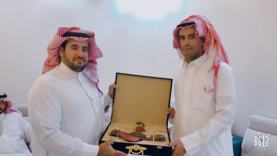 ليلة تكريم رجل الاعمال سعدعليان  الرقاص للشعراء والاعلاميين في  ديوانه  العامرالمعروف