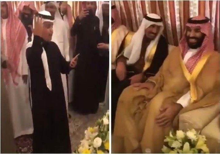 بالفيديو.. ولي العهد يحيي طفلاً ألقى قصيدة ترحيبية خلال لقائه بالمواطنين في حائل