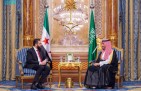 ولي العهد السعودي يلتقي الرئيس السوري في جدة لبحث العلاقات الثنائية
