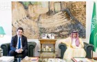 نائب وزير الخارجية يستقبل رئيس مجموعة الصداقة البرلمانية السعودية الفرنسية بمجلس الشيوخ الفرنسي