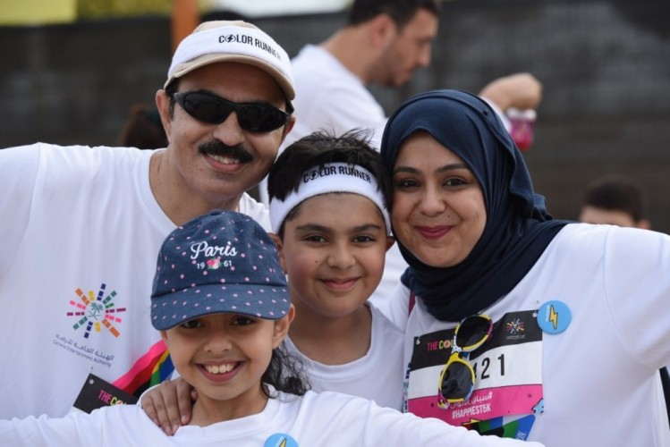 “سباق الألوان” يعود إلى المملكة من جديد لينثر ألوان البهجة والسرور في الرياض